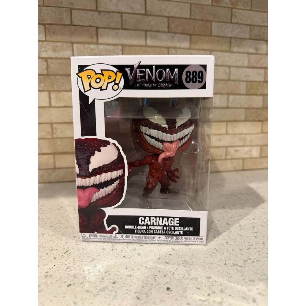 Funko Pop Marvel Venom Let There Be Carnage Carnage #889 Bobblehead